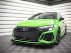 Street PRO Front Splitter V.1 + Flaps Audi RS3 8Y Sedan