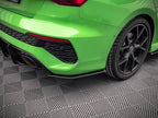Street PRO Rear Side Splitters Audi RS3 Sedan 8Y (2020-)