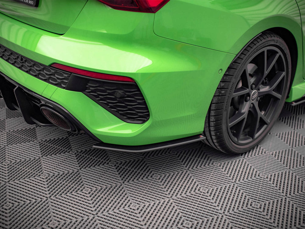 Street PRO Rear Side Splitters Audi RS3 Sedan 8Y (2020-)