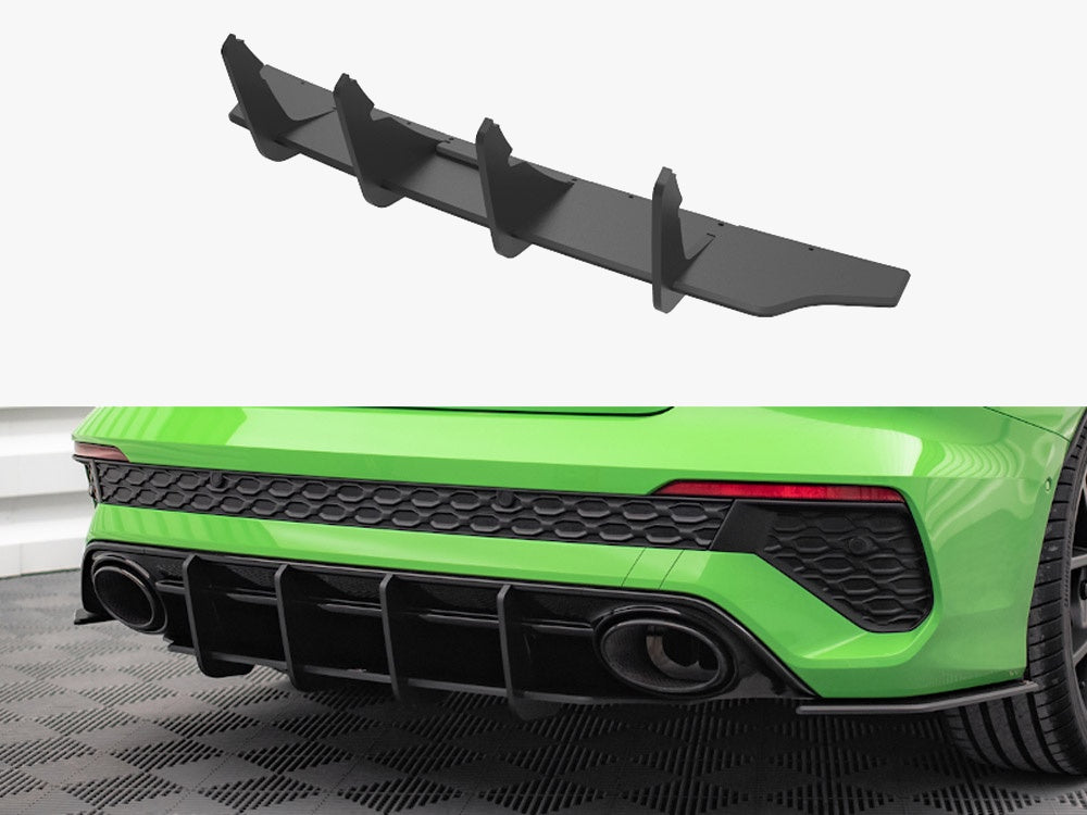 Street PRO Rear Diffuser Audi RS3 Sedan 8Y (2020-) - Red