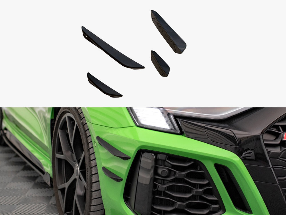 Front Bumper Wings (Canards) Audi RS3 8Y