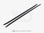 Side Skirts Diffusers Bmw 7 M-pack F01 (2008-2013)