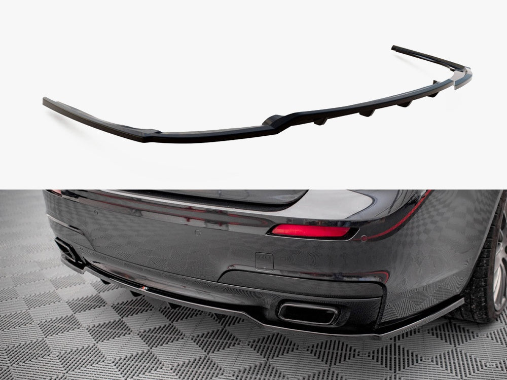 Central Rear Splitter (Vertical Bars) BMW 7 M-Pack F01