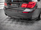 Central Rear Splitter (Vertical Bars) BMW 7 M-Pack F01