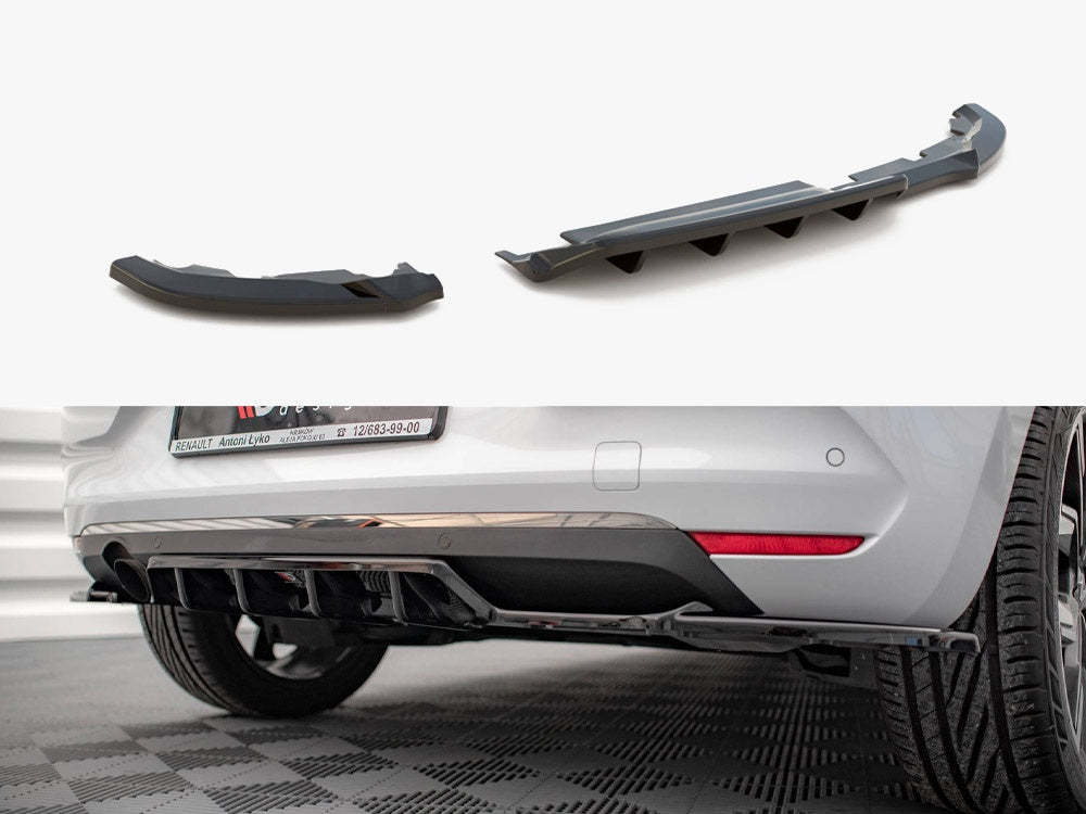 Rear Splitter (Vertical Bars) Renault Clio Mk5