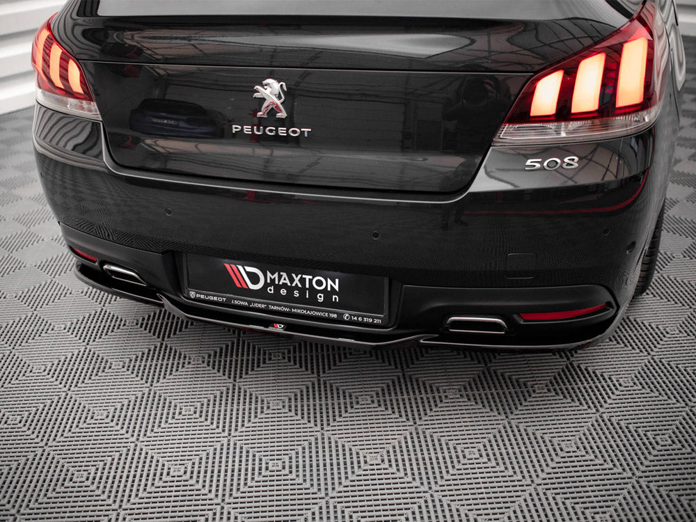 Central Rear Splitter Peugeot 508 GT Mk1 Facelift
