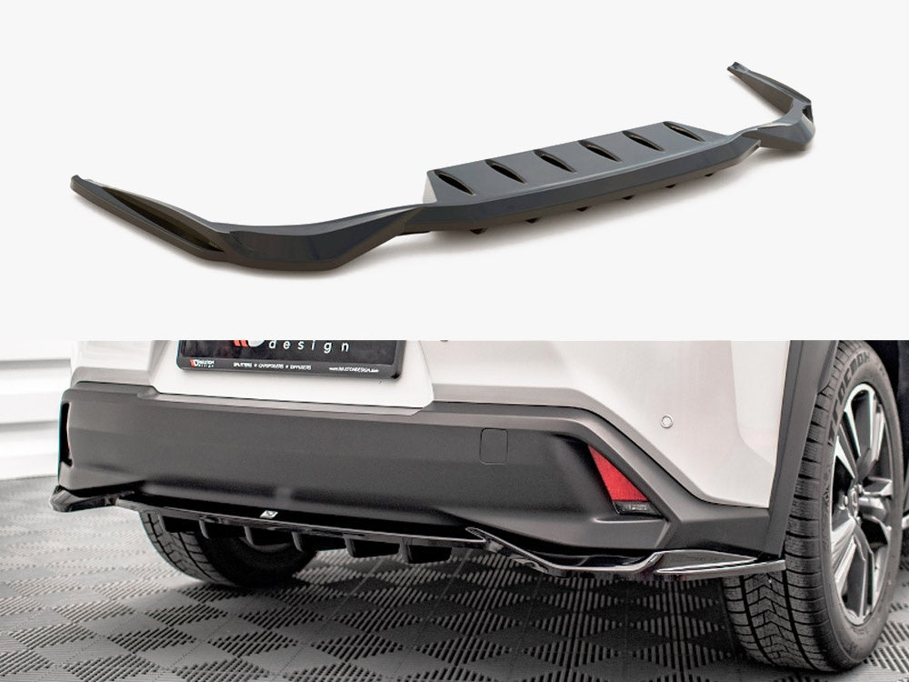 Rear Splitter (Vertical Bars) Lexus UX Mk1