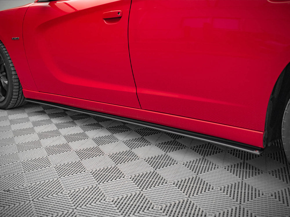 Street PRO Side Skirts Diffusers Dodge Charger RT Mk7 Facelift