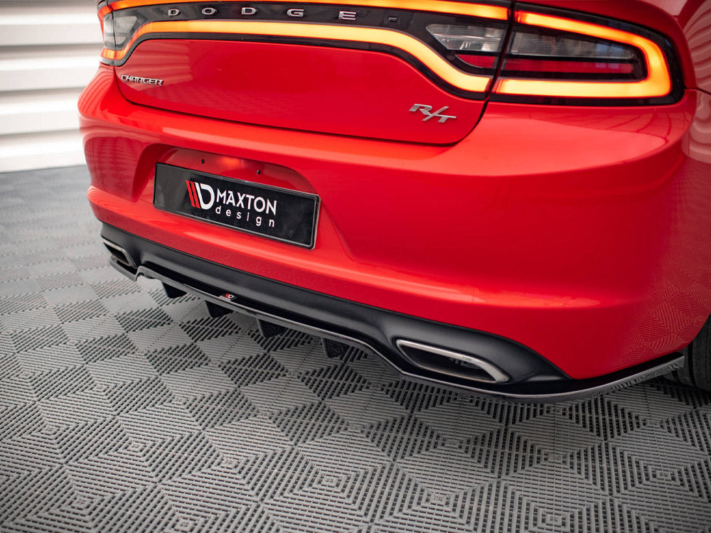 Rear Splitter (Vertical Bars) Dodge Charger RT Mk7 Facelift