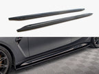 Side Skirts Diffusers V.1 BMW M3 Sedan / Touring G80 / G81