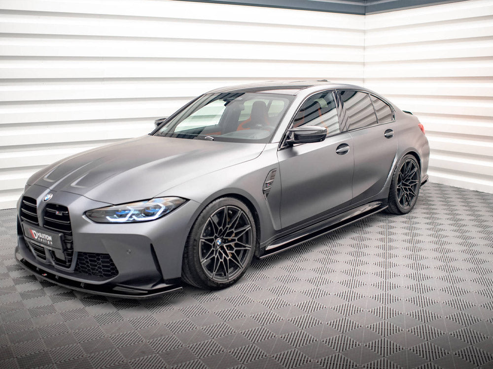 Side Skirts Diffusers V.1 BMW M3 Sedan / Touring G80 / G81