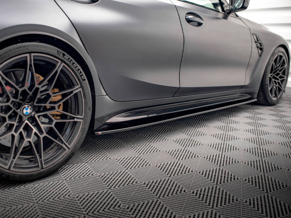 Side Skirts Diffusers V.1 BMW M3 Sedan / Touring G80 / G81