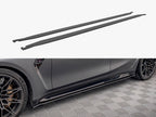 Street PRO Side Skirts Diffusers BMW M3 Sedan / Touring G80 / G81