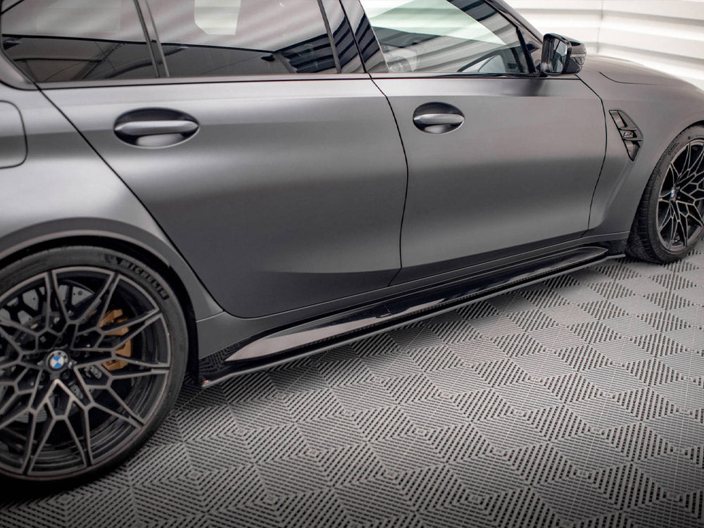 Street PRO Side Skirts Diffusers BMW M3 Sedan / Touring G80 / G81