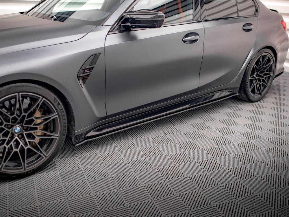 Street PRO Side Skirts Diffusers BMW M3 Sedan / Touring G80 / G81
