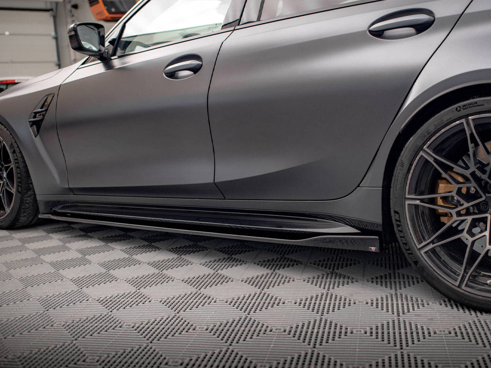 Side Skirts Diffusers V.2 BMW M3 Sedan / Touring G80 / G81