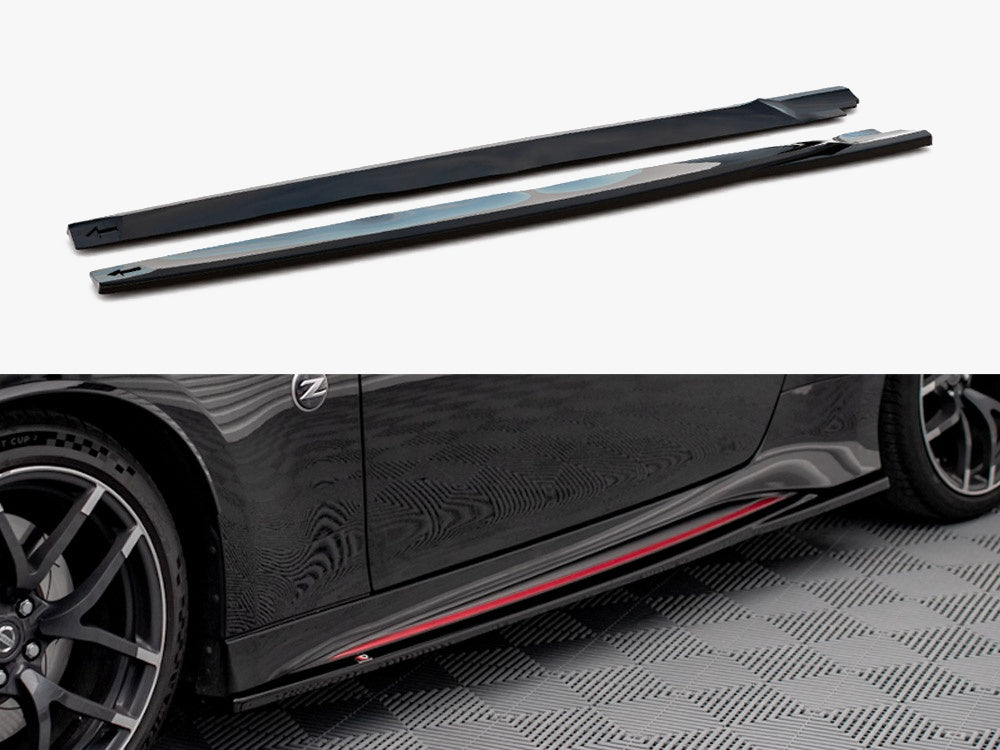 Side Skirts Diffusers V.2 Nissan 370Z Nismo Facelift (2014-2020)