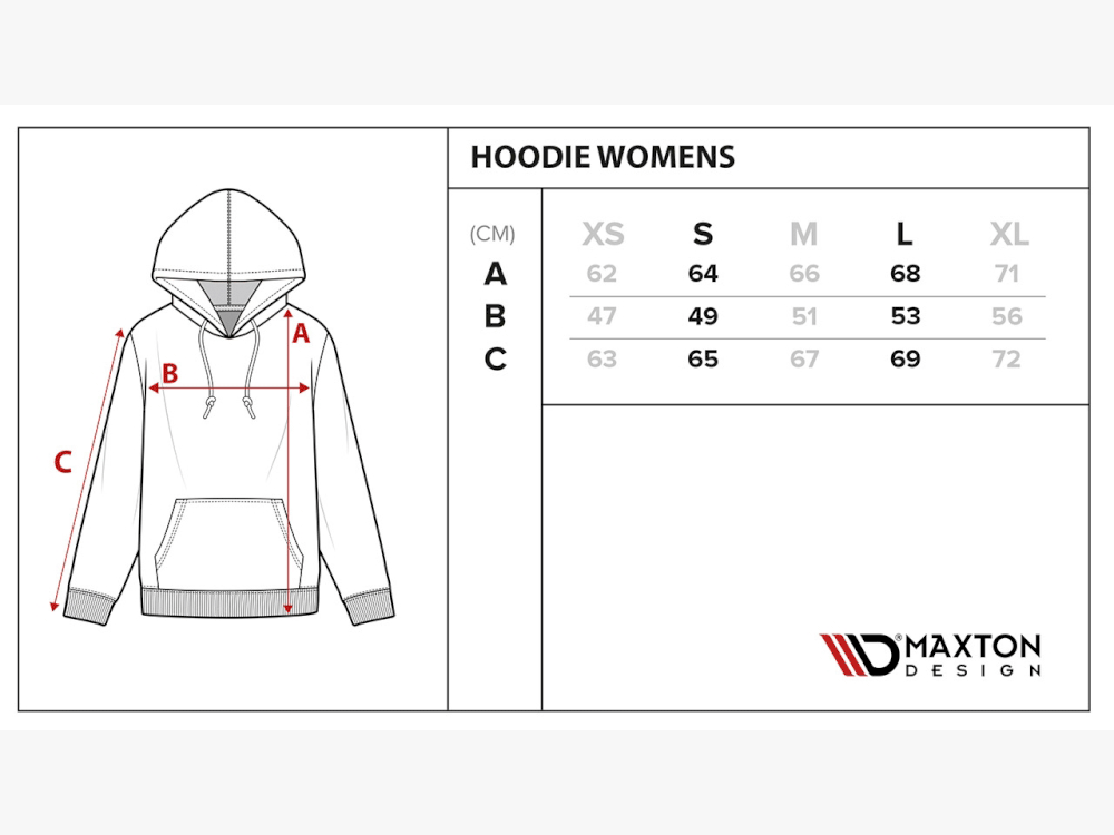 Classic Hoodie Womens - Grey