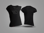 Classic Tshirt Womens Slim - Black - V.2