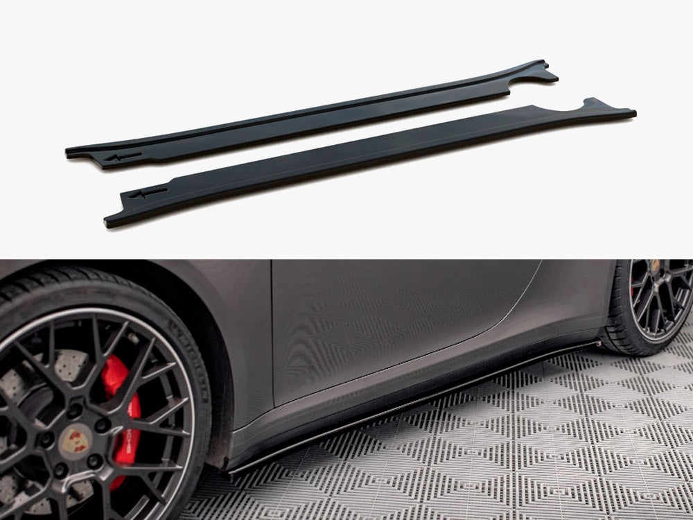 Side Skirt Diffusers Porsche 911 Carrera 4S 992