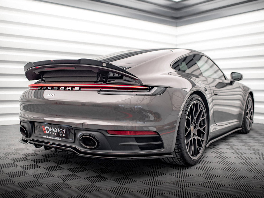 Rear Splitter (Vertical Bars) Porsche 911 Carrera 4S 992