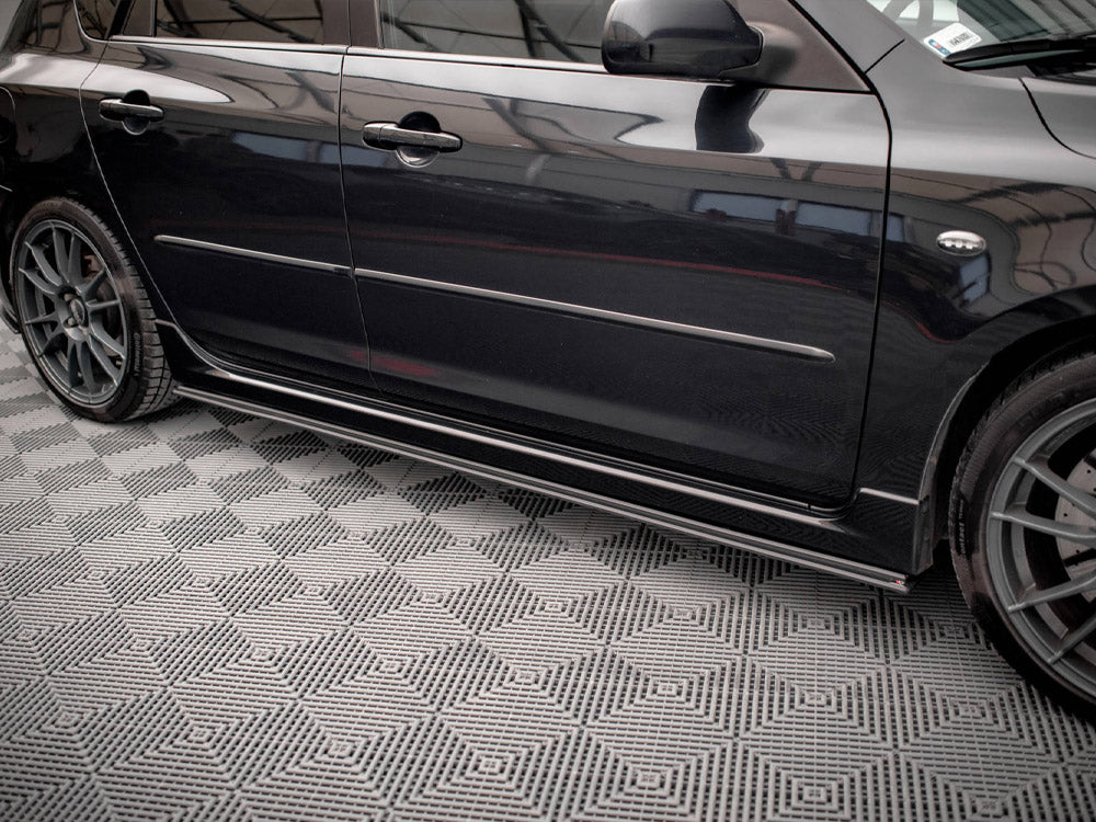 Street PRO Side Skirts Diffusers Mazda 3 MPS Mk1