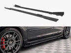 Street PRO Side Skirts Diffusers + Flaps Mazda 3 MPS Mk1