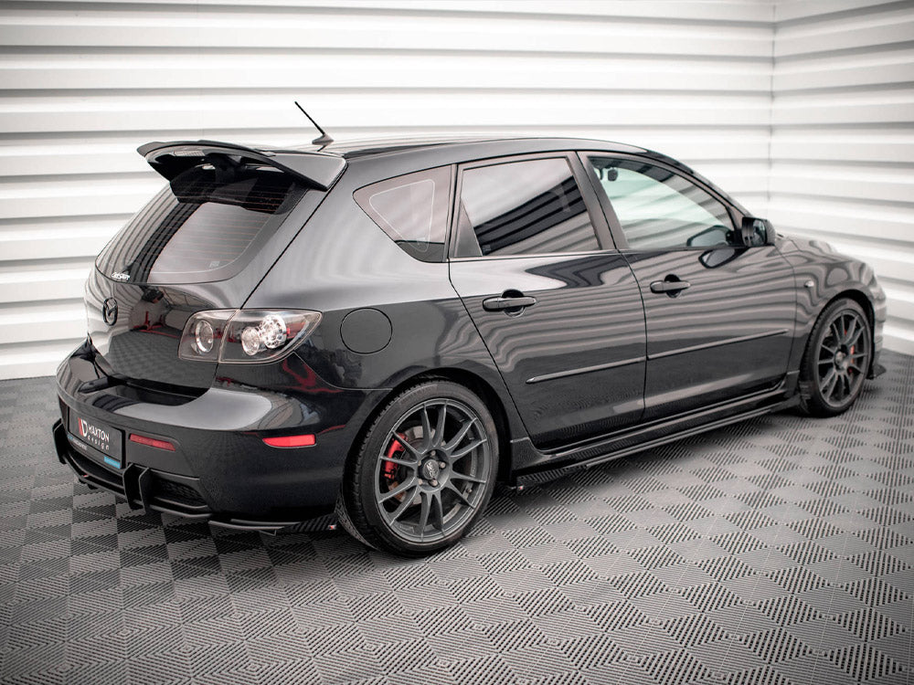 Street PRO Side Skirts Diffusers + Flaps Mazda 3 MPS Mk1