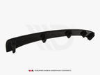 Central Rear Splitter (Vertical Bars) Audi A5 S-line 8T FL Coupe / Sportback - Textured