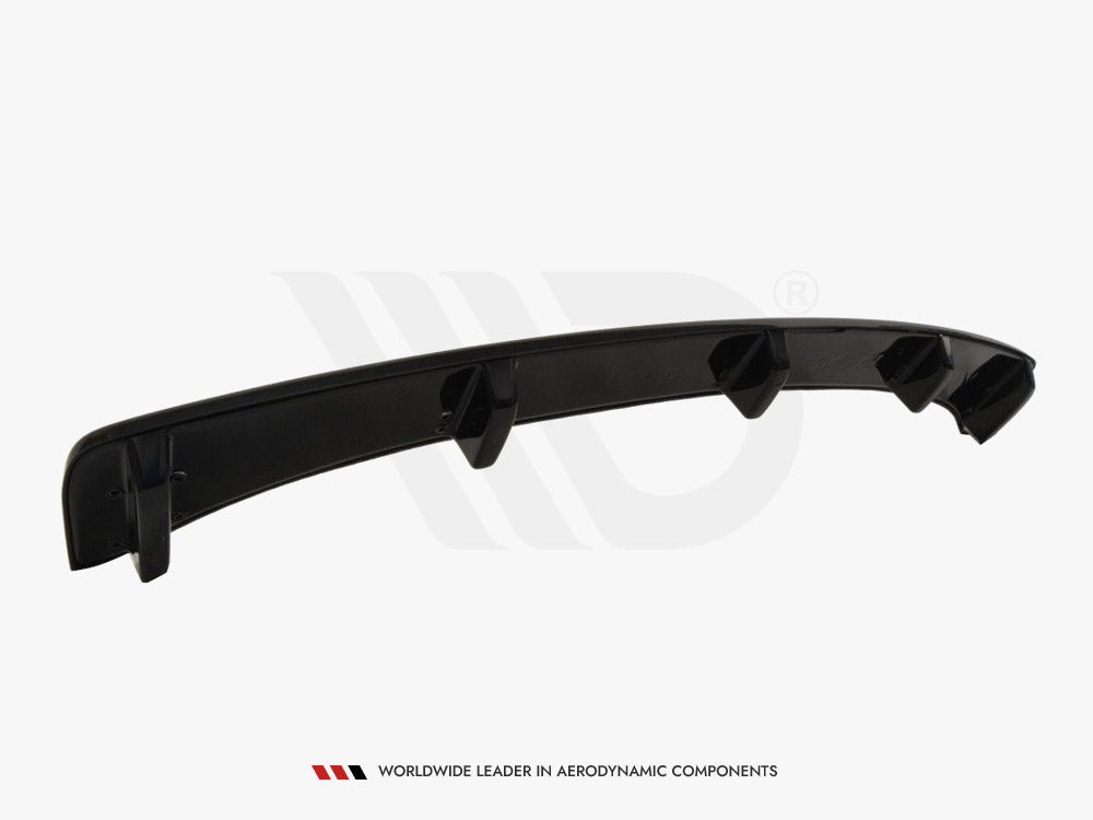 Central Rear Splitter (Vertical Bars) Audi A5 S-line 8T FL Coupe / Sportback - Textured
