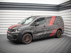Side Skirts Diffusers Peugeot Partner Maxi Mk3