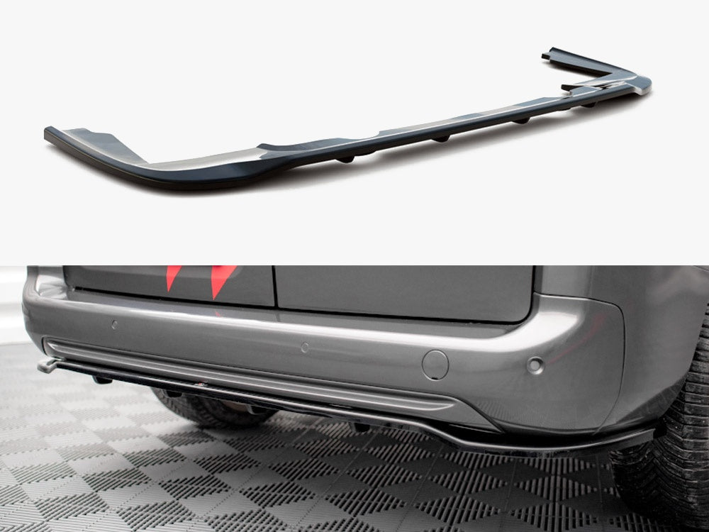 Rear Splitter (Vertical Bars) Peugeot Partner Long Mk3