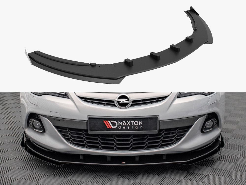 Street PRO Front Splitter V.1 + Flaps Opel Astra GTC OPC-Line J