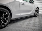 Street PRO Side Skirts Diffusers + Flaps Opel Astra GTC OPC-Line J