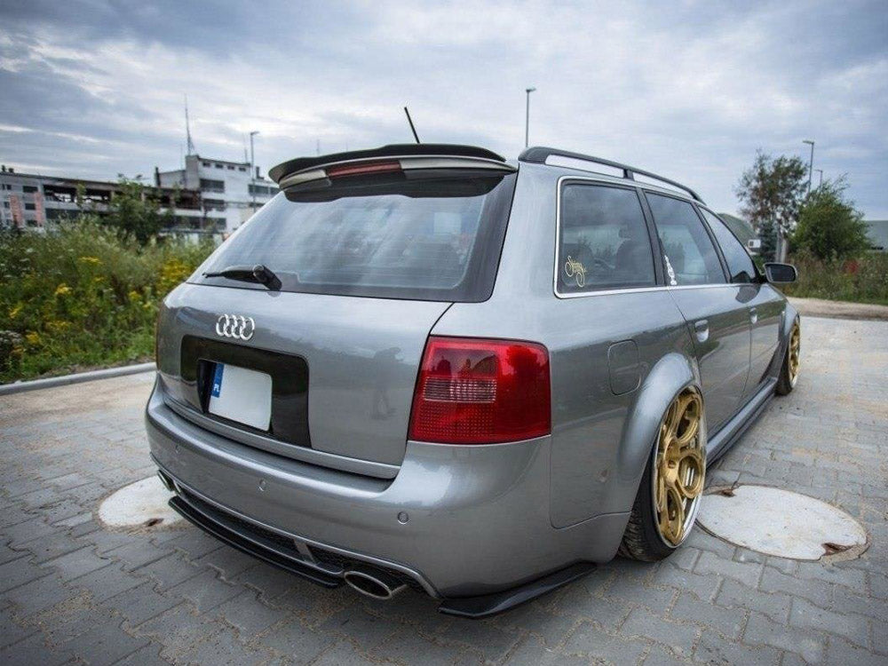 Central Rear Splitter Audi RS6 C5 Avant - Textured