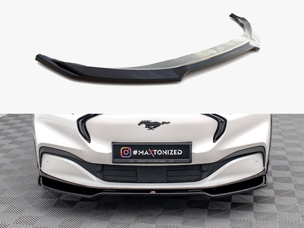 Front Splitter V.2 Ford Mustang Mach-e MK1