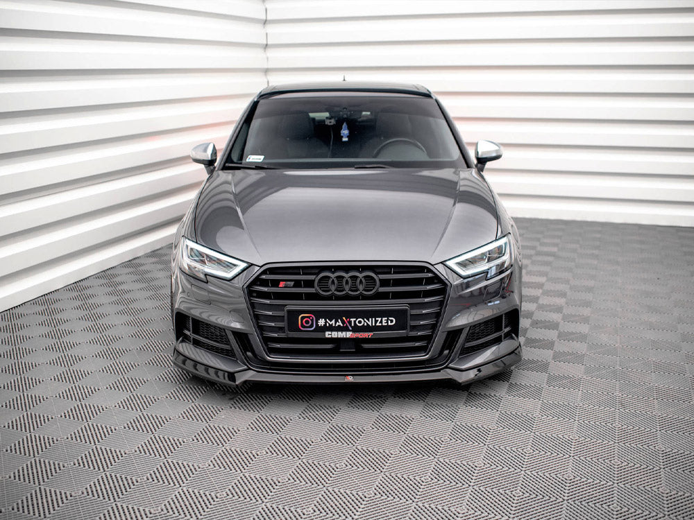 Front Splitter V.3 Audi S3 / A3 S-Line Sportback 8V Facelift