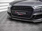 Front Splitter V.3 Audi S3 / A3 S-Line Sportback 8V Facelift