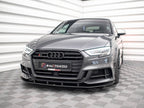 Street PRO Front Splitter Audi S3 / A3 S-Line Sportback 8V Facelift