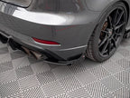 Street PRO Rear Side Splitters (+flaps) Audi S3 Sportback 8V Facelift