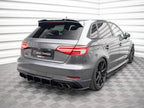Street PRO Rear Side Splitters Audi S3 Sportback 8V Facelift