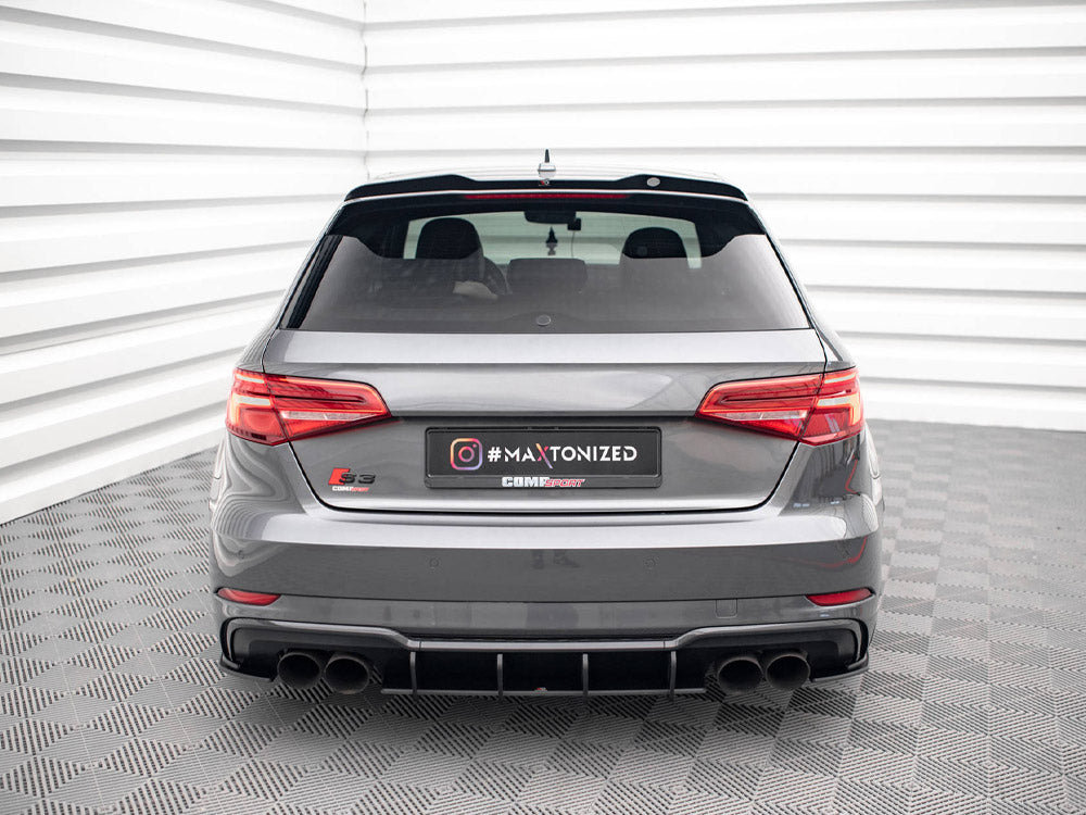 Street PRO Rear Side Splitters Audi S3 Sportback 8V Facelift