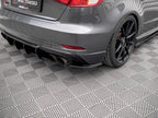 Street PRO Rear Side Splitters Audi S3 Sportback 8V Facelift