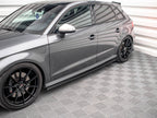 Street PRO Side Skirts Diffusers Audi S3 / A3 S-Line Sportback 8V Facelift