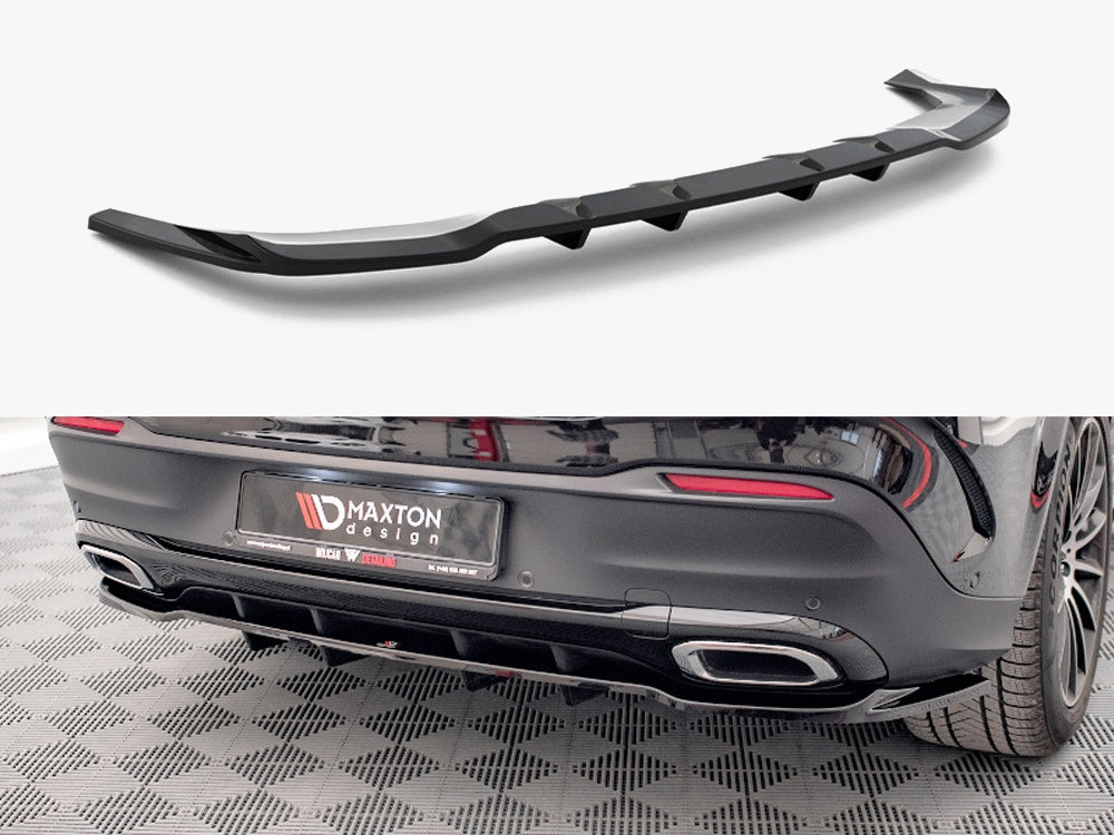 Rear Splitter (Vertical Bars) Mercedes-Benz GLE Coupe AMG-Line C167 / C167 Facelift
