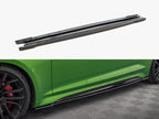 Side Skirts Diffusers Audi RS5 Coupe F5 Facelift
