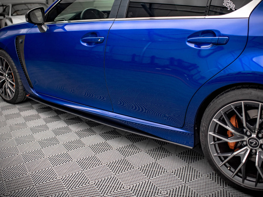 Street PRO Side Skirts Diffusers Lexus GS F Mk4 Facelift