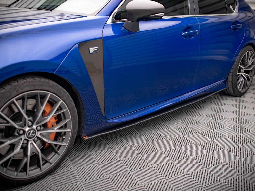 Street PRO Side Skirts Diffusers Lexus GS F Mk4 Facelift