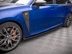 Street PRO Side Skirts Diffusers Lexus GS F Mk4 Facelift