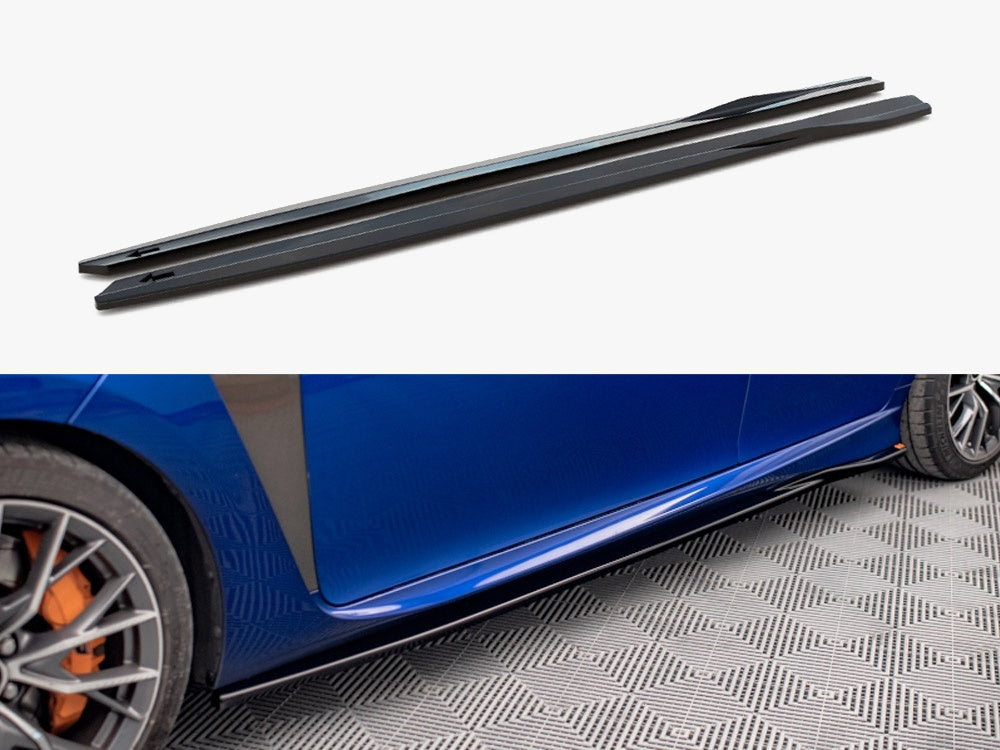 Side Skirts Diffusers Lexus GS F Mk4 Facelift